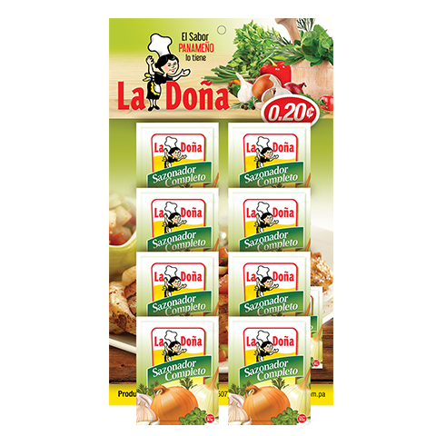 Sazonador Completo La DoÑa Tira 25x10g